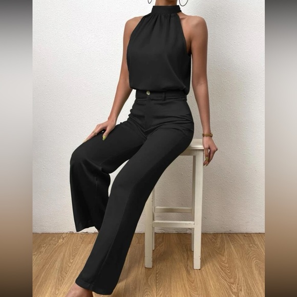 Luxe halter top and pants set - Picture 12 of 15